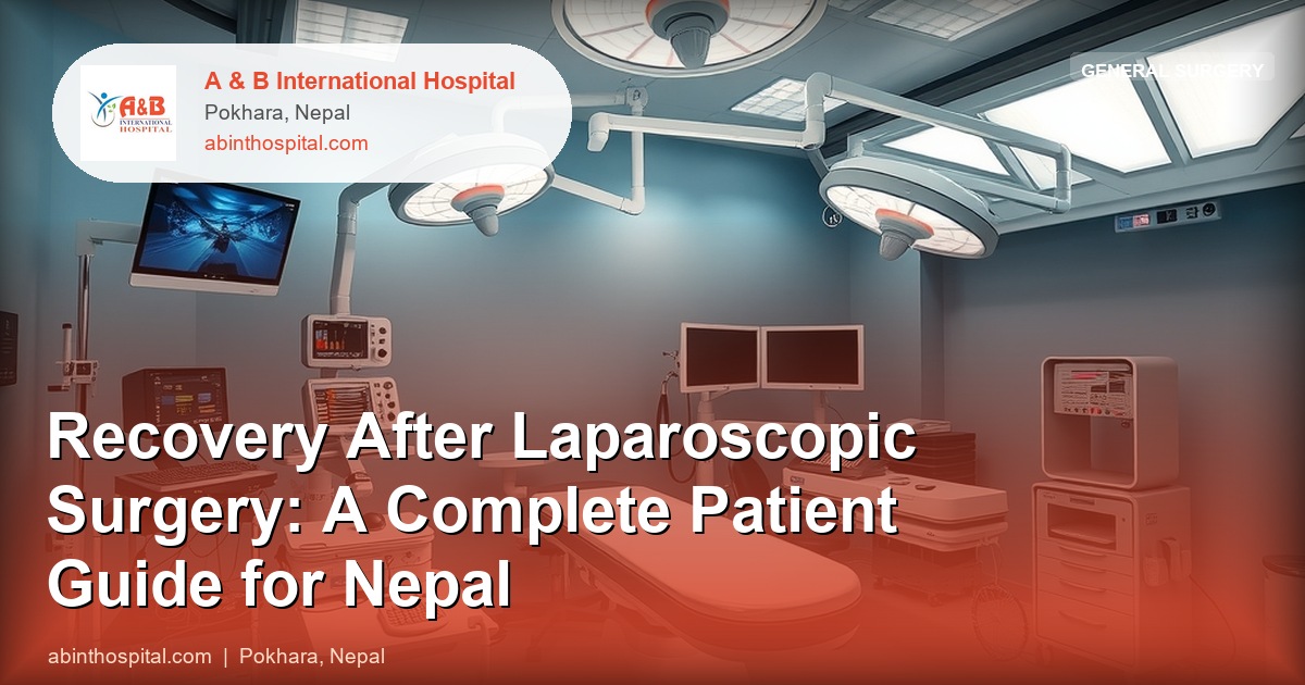 Recovery After Laparoscopic Surgery: A Complete Patient Guide for Nepal